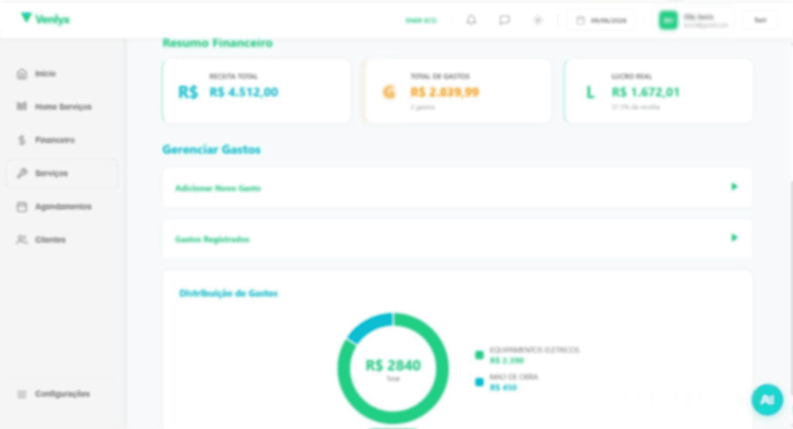 Gestão Financeira